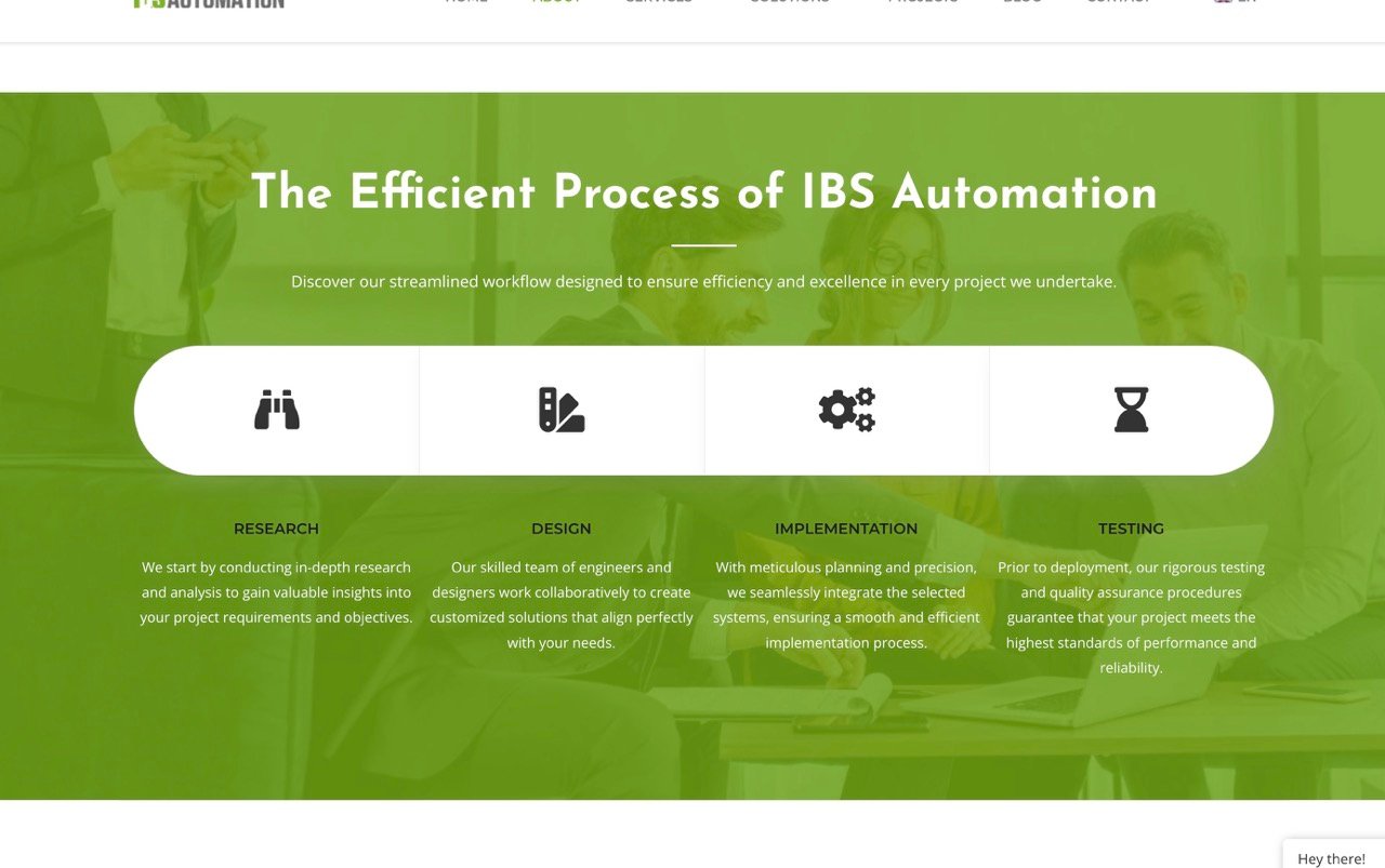 The company's 4-step process.